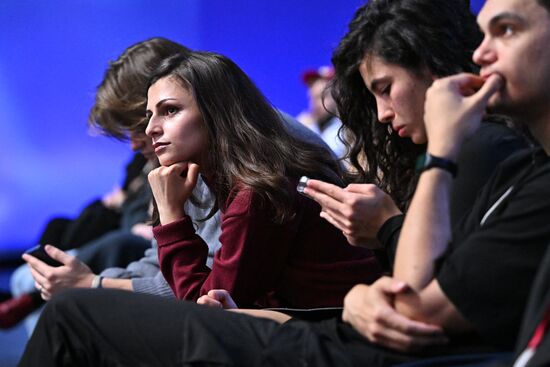 The 4th Young Scientists Congress 2024. The finals of the Science Slam university league. Location: Russia, Federal territory 'Sirius'. Author: Sergey Bobylev. Science Slam university league finals
