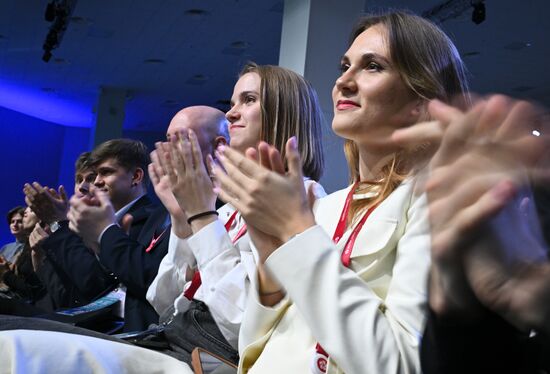 The 4th Young Scientists Congress 2024. The finals of the Science Slam university league. Location: Russia, Federal territory 'Sirius'. Author: Sergey Bobylev. Science Slam university league finals