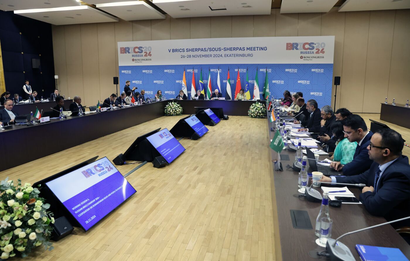 Fifth BRICS Sherpas/Sous-Sherpas Meeting in Ekaterinburg