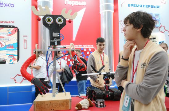 The work of the 4th Young Scientists Congress. Location: Russia, Federal territory 'Sirius'. Author: Ekaterina Chesnokova. 4th Young Scientists Congress