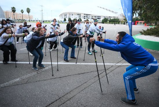 4th Young Scientists Congress. Thoughts in Motion: Nordic Walking 5 km