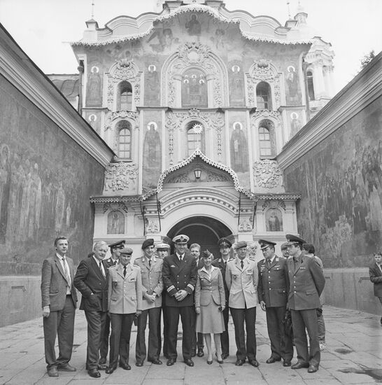 Group of Bundeswehr service personnel visits USSR
