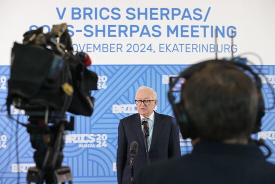 Fifth BRICS Sherpas/Sous-Sherpas Meeting in Ekaterinburg