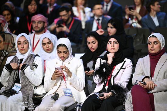 The 4th Young Scientists Congress. Plenary session. Location: Russia, Federal territory 'Sirius'. Author: Sergey Bobylev. 4th Young Scientists Congress. Plenary session