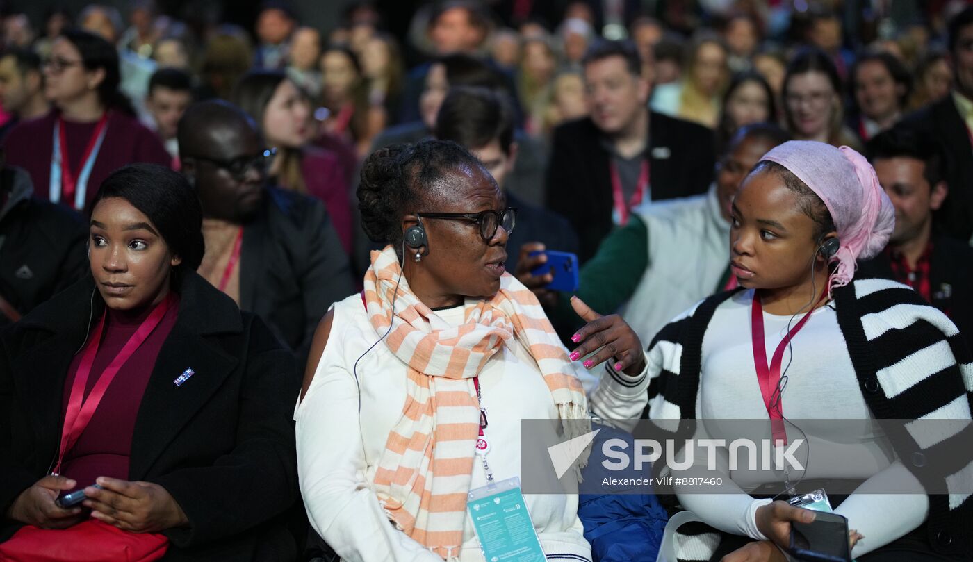 4th Young Scientists Congress. Plenary session