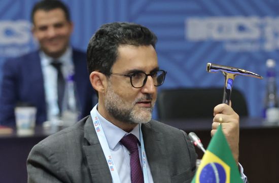 The Fifth BRICS Sherpas/Sous-Sherpas Meeting in Ekaterinburg. Eduardo Paes Saboia, Brazilian Secretary of Asia and the Pacific. Location: Russia, Yekaterinburg. Author: Anatoliy Medved. Fifth BRICS Sherpas/Sous-Sherpas Meeting in Ekaterinburg