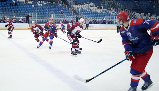 4th Young Scientists Congress. SHL Cup finals: Student ice hockey national competition