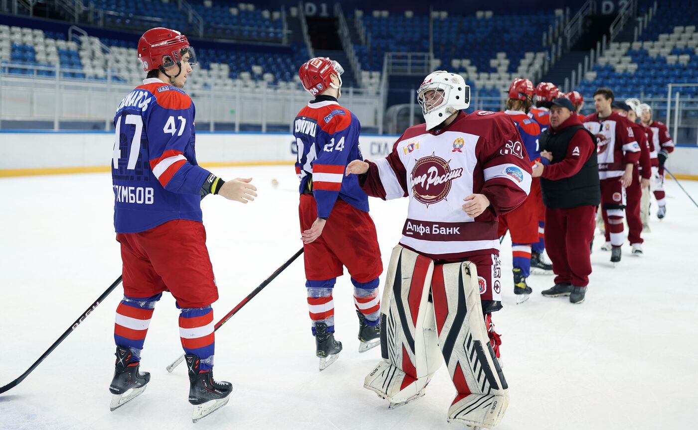 4th Young Scientists Congress. SHL Cup finals: Student ice hockey national competition