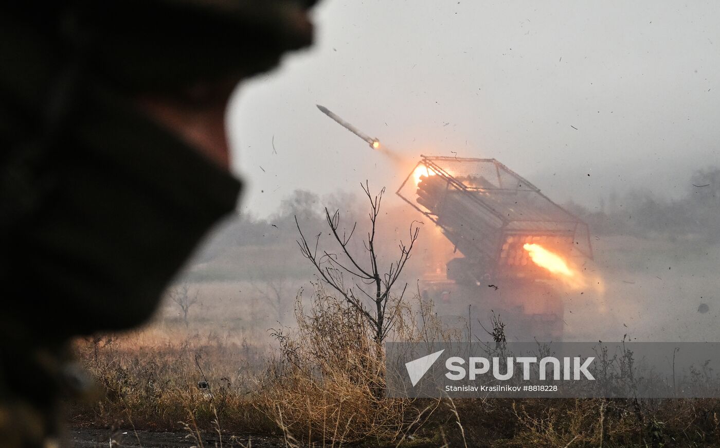 Russia Ukraine Military Operation Artillery Unit