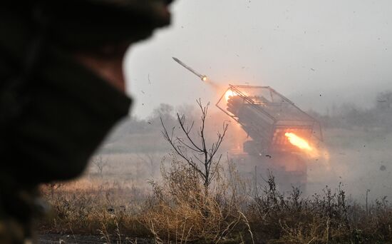 Russia Ukraine Military Operation Artillery Unit