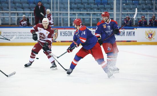 4th Young Scientists Congress. SHL Cup finals: Student ice hockey national competition