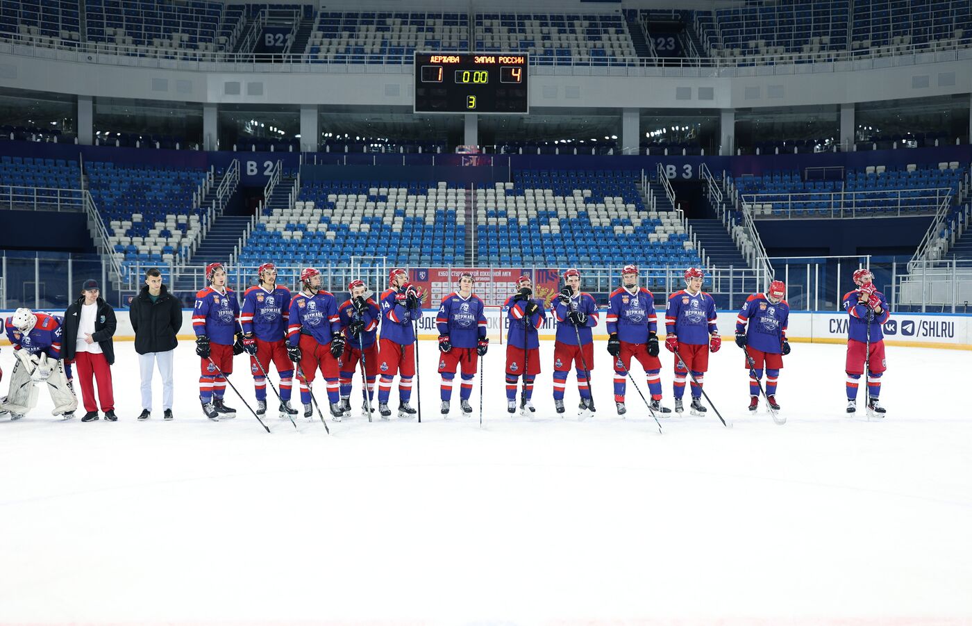 4th Young Scientists Congress. SHL Cup finals: Student ice hockey national competition