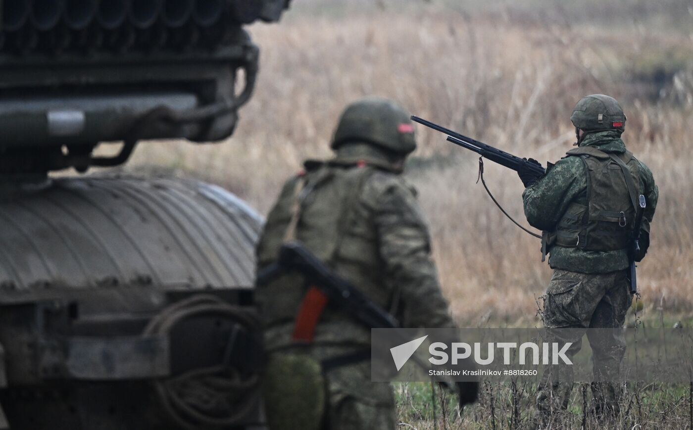 Russia Ukraine Military Operation Artillery Unit