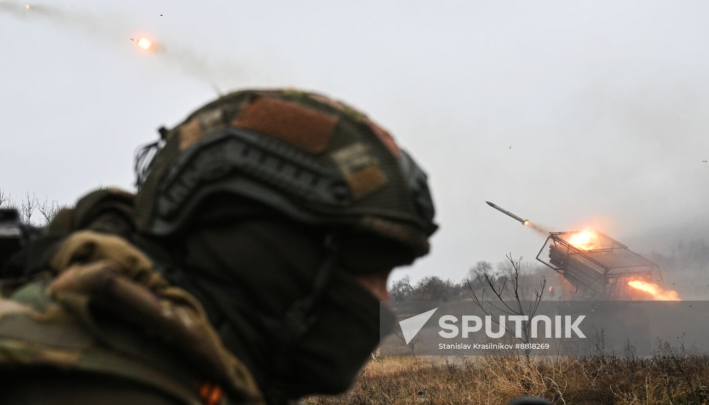 Russia Ukraine Military Operation Artillery Unit