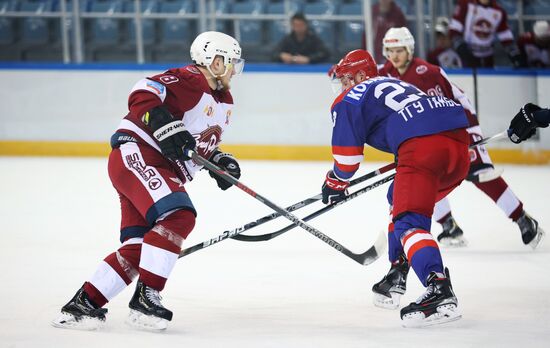 4th Young Scientists Congress. SHL Cup finals: Student ice hockey national competition