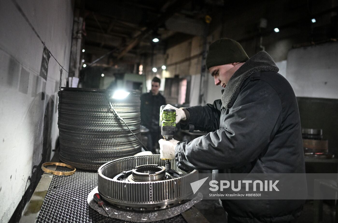 Russia Ukraine Military Operation Repair Battalion