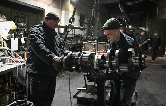 Russia Ukraine Military Operation Repair Battalion