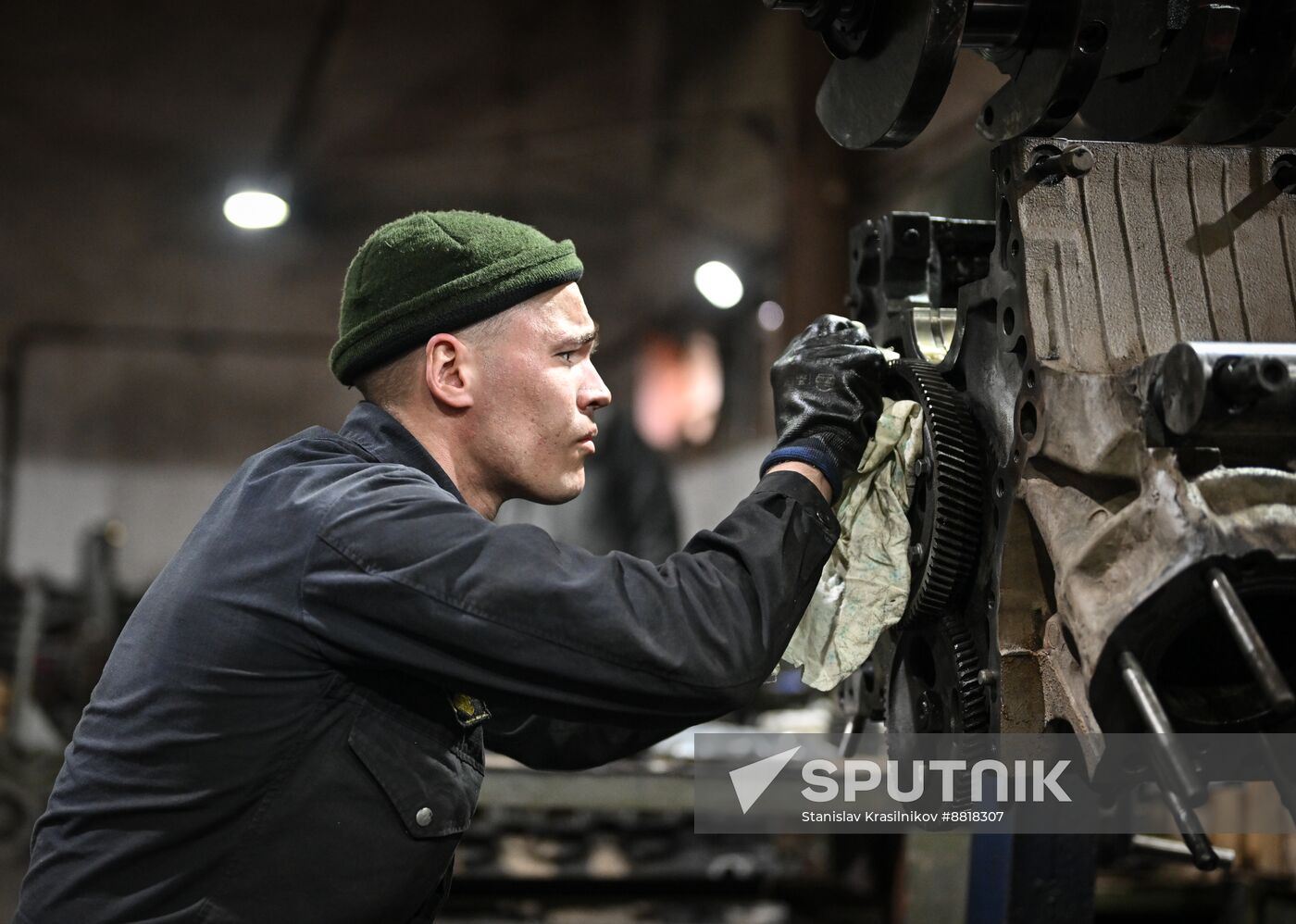 Russia Ukraine Military Operation Repair Battalion
