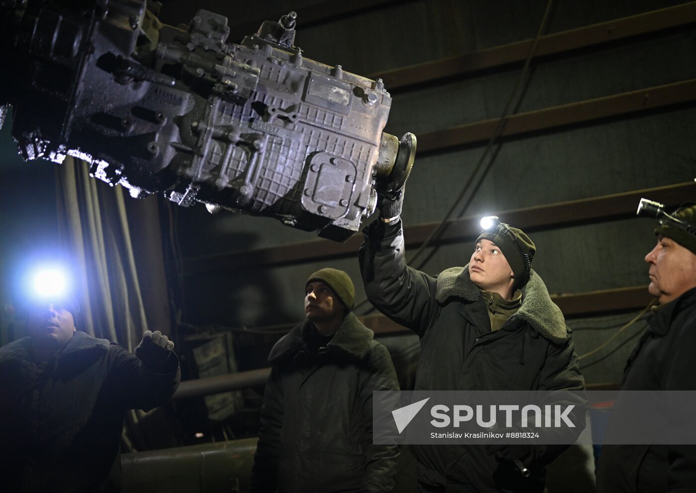 Russia Ukraine Military Operation Repair Battalion