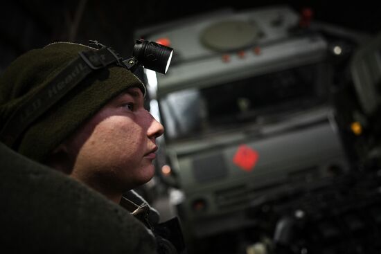 Russia Ukraine Military Operation Repair Battalion