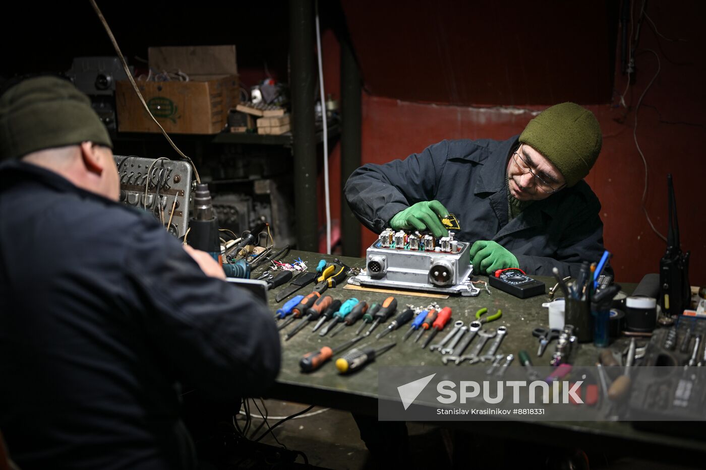 Russia Ukraine Military Operation Repair Battalion