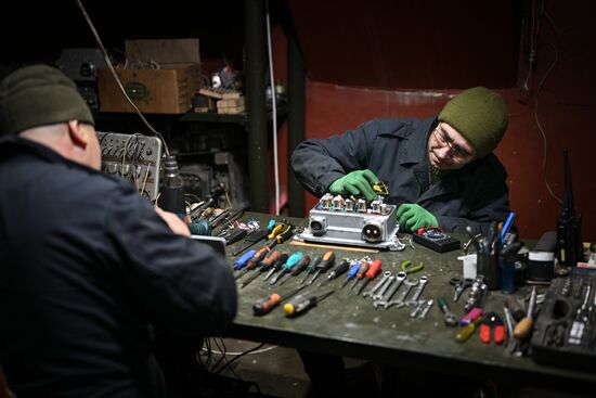 Russia Ukraine Military Operation Repair Battalion