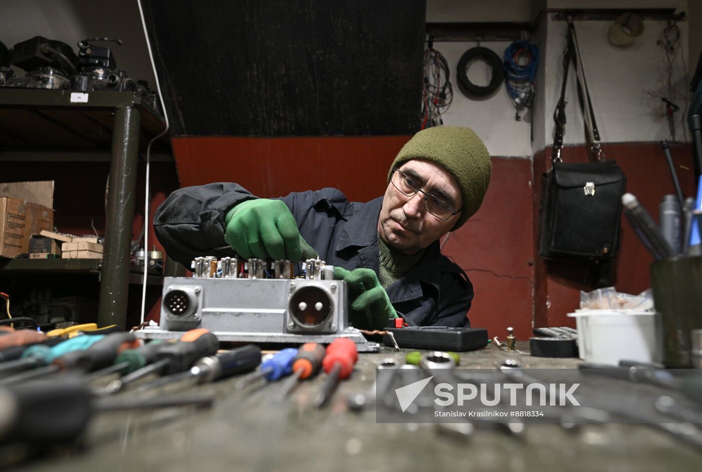 Russia Ukraine Military Operation Repair Battalion