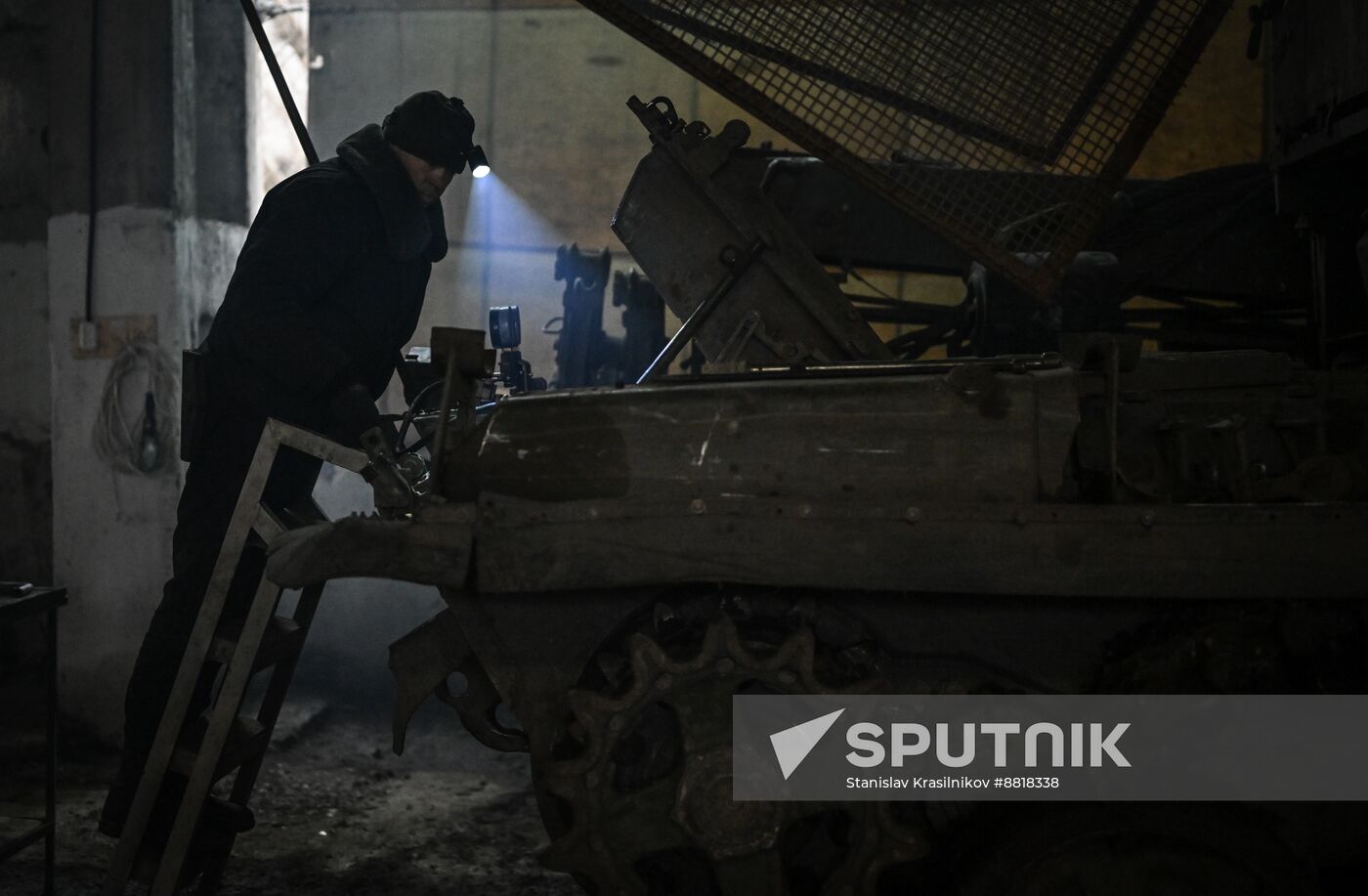 Russia Ukraine Military Operation Repair Battalion