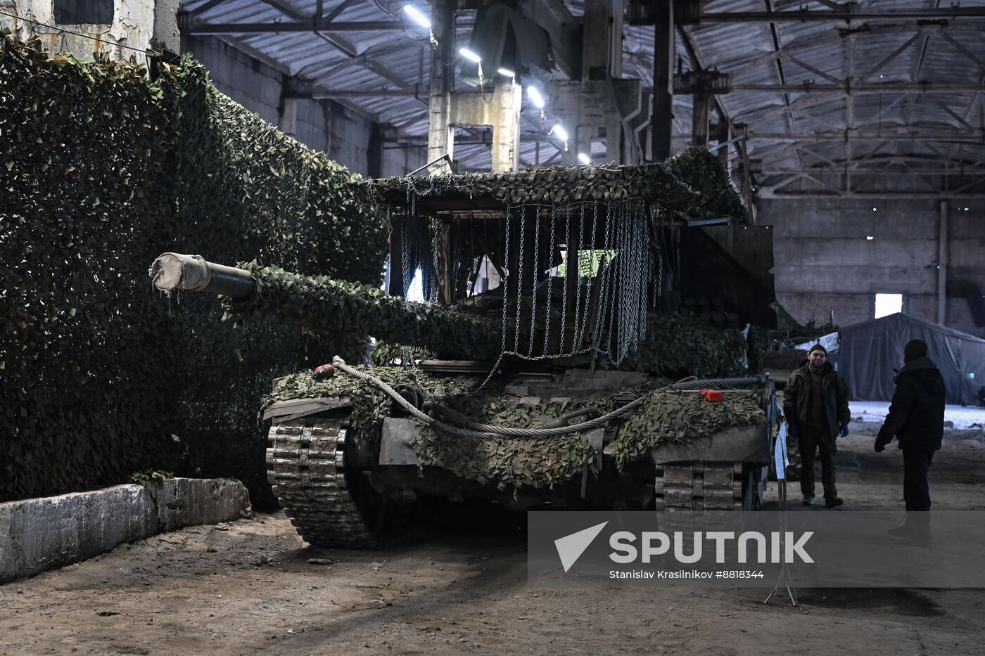 Russia Ukraine Military Operation Repair Battalion