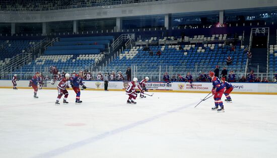 4th Young Scientists Congress. SHL Cup finals: Student ice hockey national competition