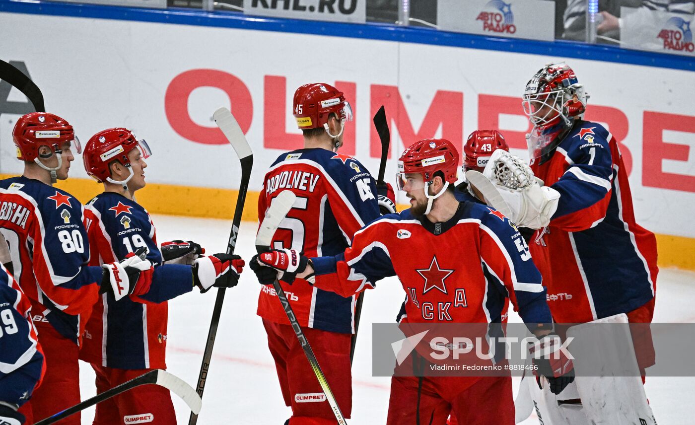 Russia Ice Hockey Kontinental League Dynamo - CSKA