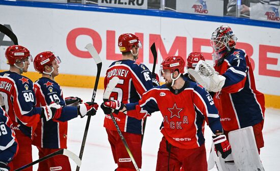 Russia Ice Hockey Kontinental League Dynamo - CSKA