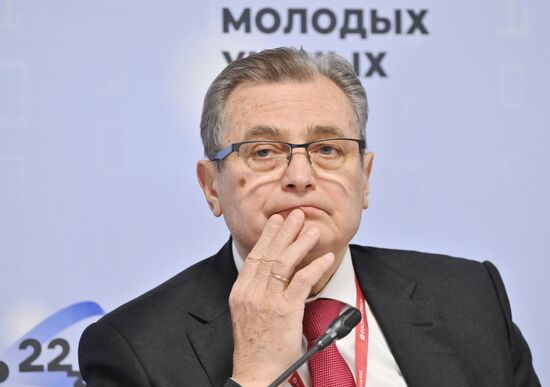 4th Young Scientists Congress. Fundamental Scientific Research: The Cornerstone of The Country's Competitiveness. Sergei Chernyshev, Vice-President, Russian Academy of Sciences. Location: Russia, Federal territory 'Sirius'. Author: Kristina Kormilitsyna. 4th Young Scientists Congress. Fundamental Scientific Research: The Cornerstone of The Country's Competitiveness