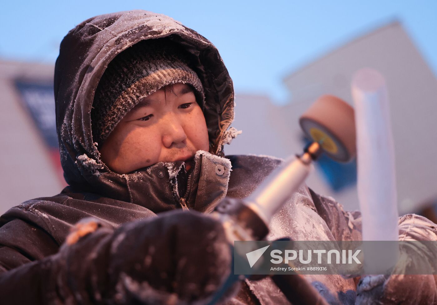 Russia Ice Sculpture Contest