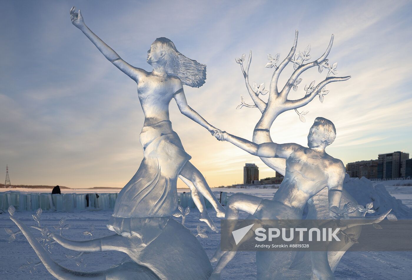 Russia Ice Sculpture Contest