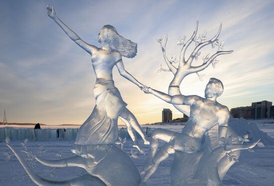 Russia Ice Sculpture Contest