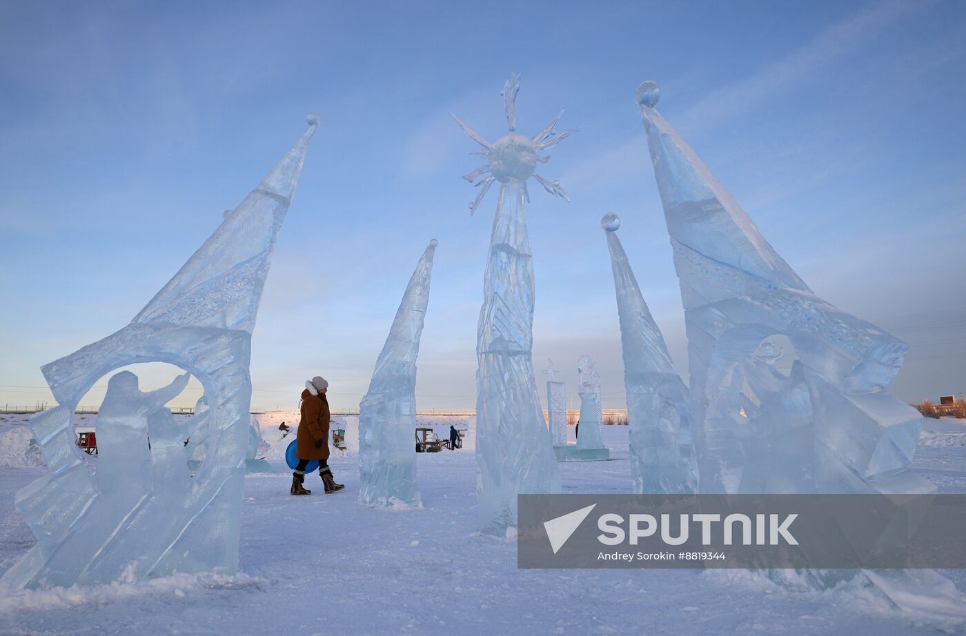 Russia Ice Sculpture Contest