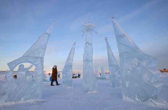 Russia Ice Sculpture Contest