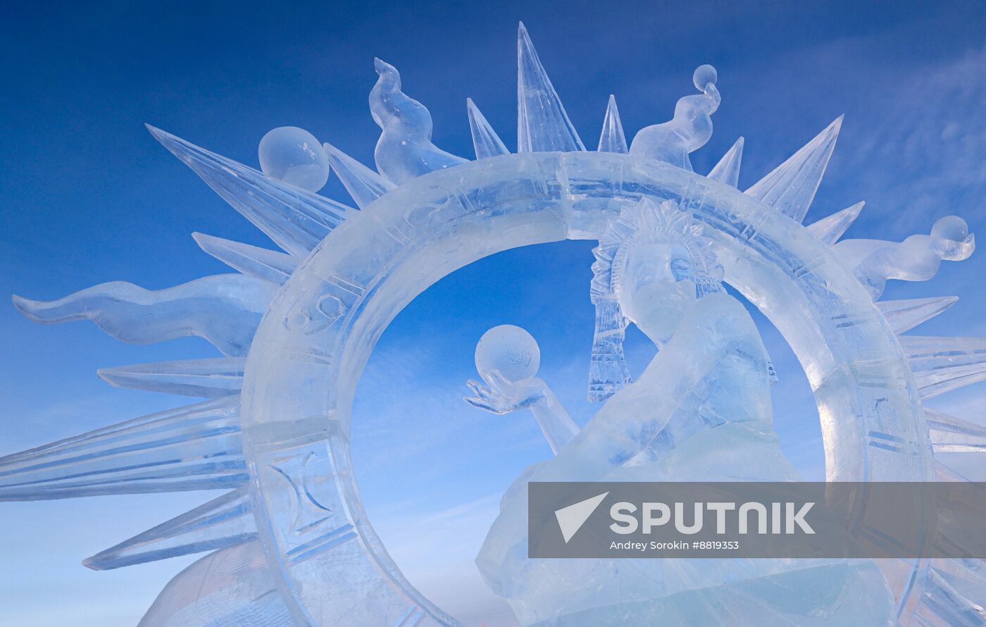 Russia Ice Sculpture Contest