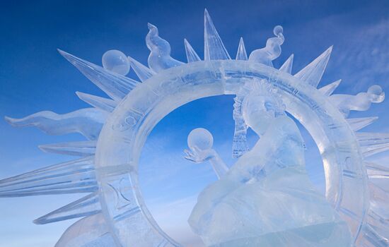 Russia Ice Sculpture Contest