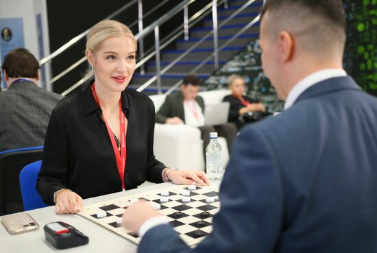 The 4th Young Scientists Congress. Checkers Cup. Location: Russia, Federal territory 'Sirius'. Author: Alexei Danichev. 4th Young Scientists Congress. Checkers Cup