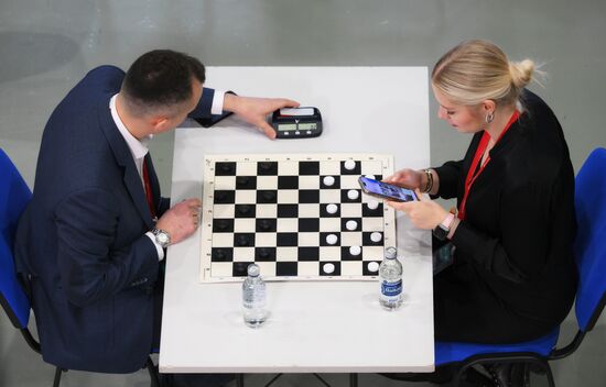 The 4th Young Scientists Congress. Checkers Cup. Location: Russia, Federal territory 'Sirius'. Author: Alexei Danichev. 4th Young Scientists Congress. Checkers Cup