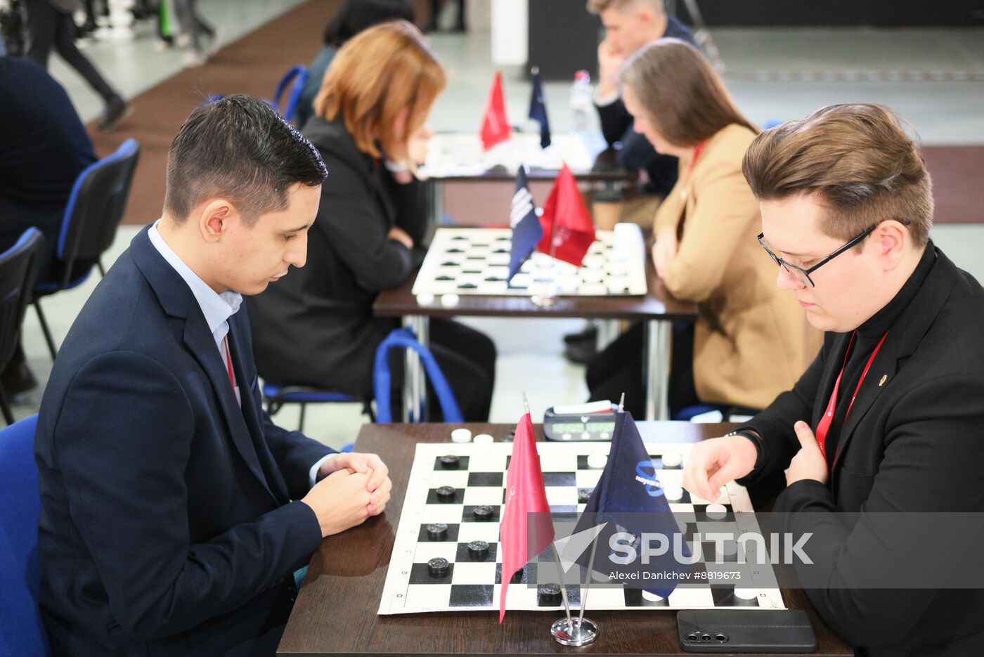 4th Young Scientists Congress. Checkers Cup