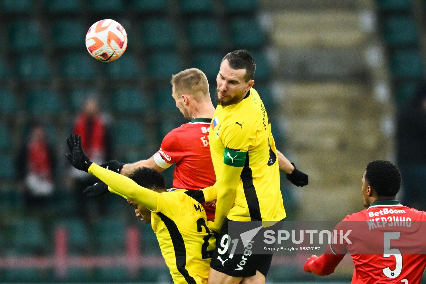 Russia Soccer Premier-League Lokomotiv - Khimki