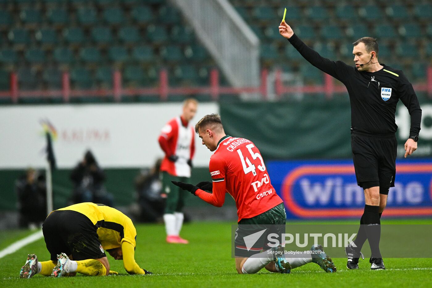 Russia Soccer Premier-League Lokomotiv - Khimki