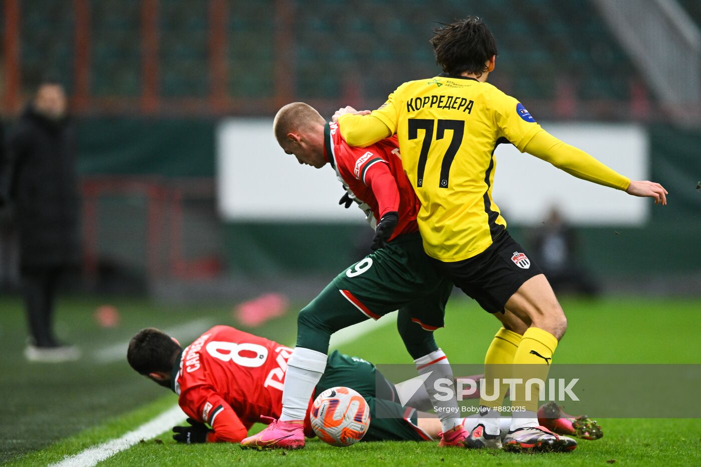 Russia Soccer Premier-League Lokomotiv - Khimki