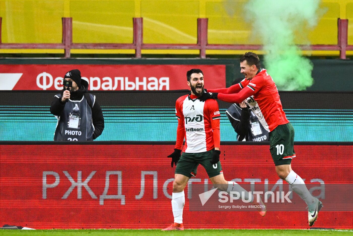 Russia Soccer Premier-League Lokomotiv - Khimki