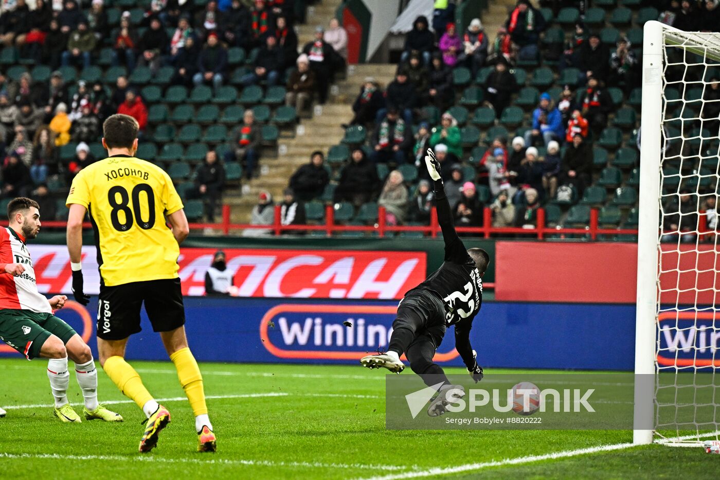 Russia Soccer Premier-League Lokomotiv - Khimki