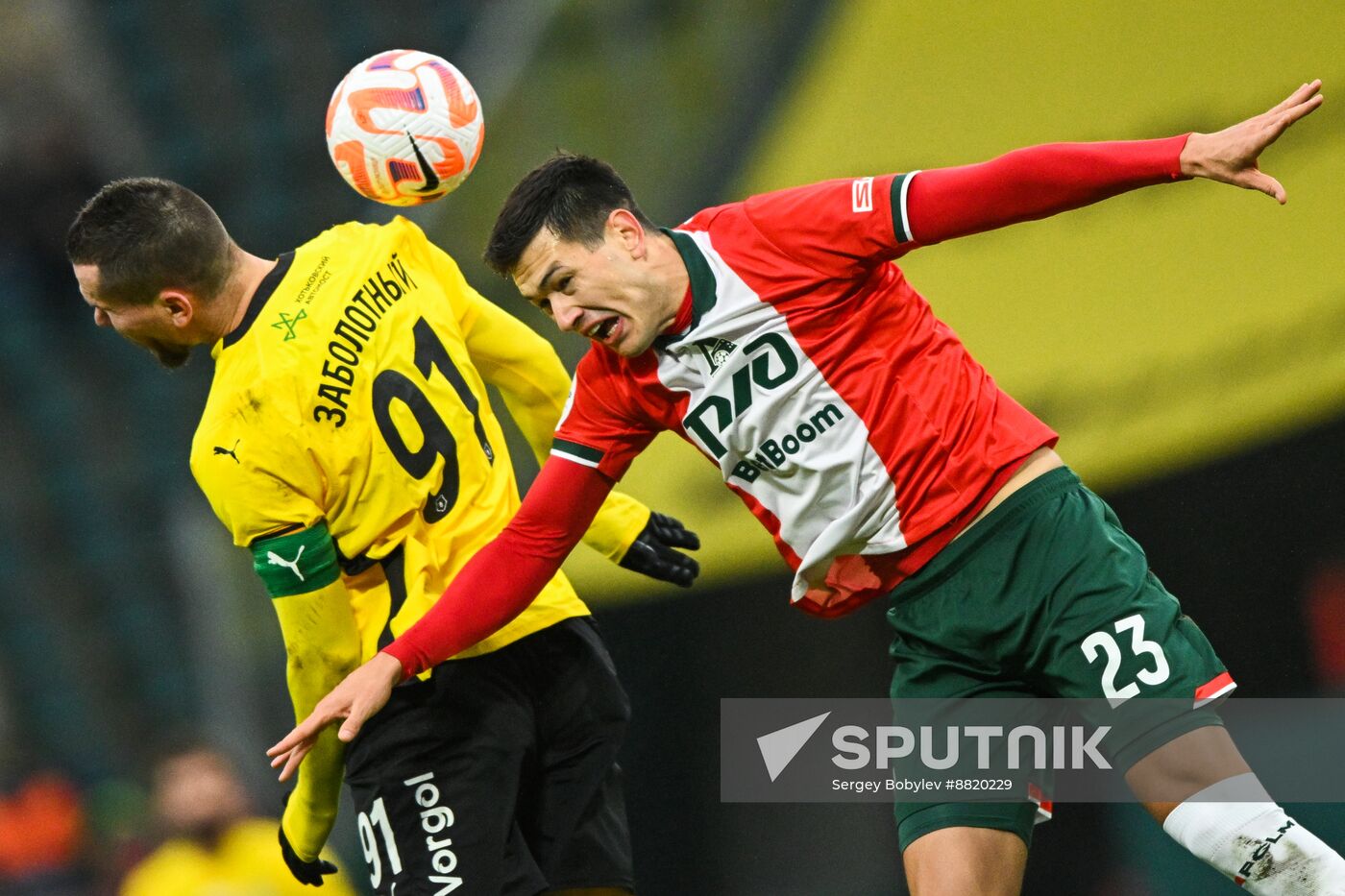 Russia Soccer Premier-League Lokomotiv - Khimki