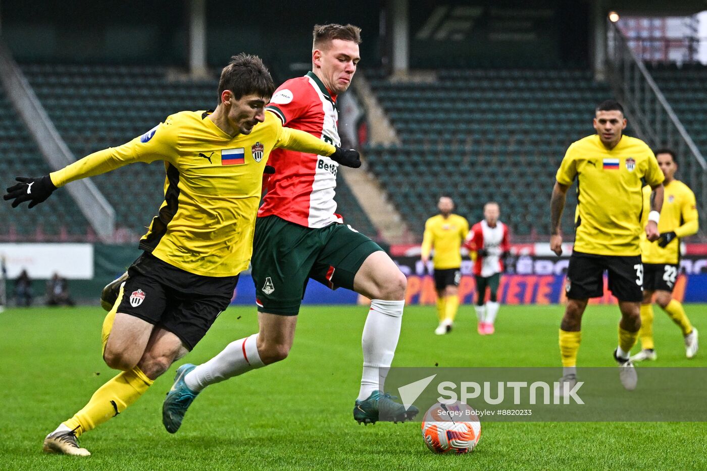 Russia Soccer Premier-League Lokomotiv - Khimki